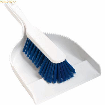 4 x HygoClean Kehrgarnitur 35,5x20cm blau von HygoClean