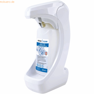 HygoClean Eurospender Touchless Kunststoff 500ml weiß von HygoClean