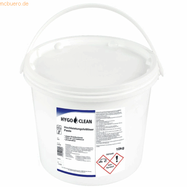 HygoClean Hochleistungsfettlöser Paste 10kg von HygoClean