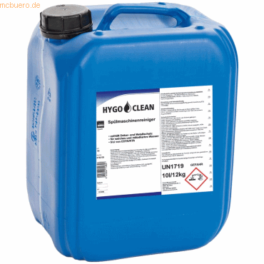 HygoClean Spülmaschinenreiniger Aktivchlor 10l von HygoClean