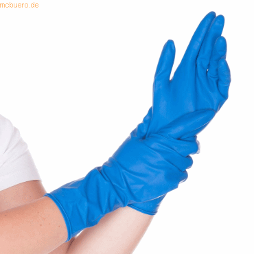 10 x HygoStar Latex-Handschuh High Risk puderfrei L 28cm dunkelblau VE 10 x HygoStar Latex-Handschuh High Risk puderfrei L 28cm dunkelblau VE von HygoStar