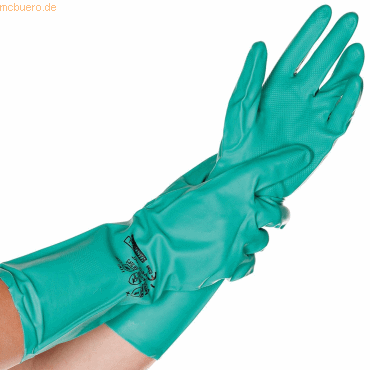 12 x HygoStar Chemikalienschutz-Handschuh Nitril Professional M 34cm g 12 x HygoStar Chemikalienschutz-Handschuh Nitril Professional M 34cm g von HygoStar