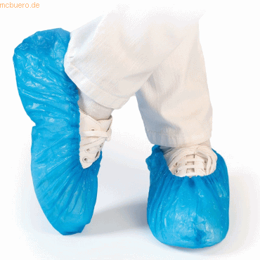 HygoStar Überschuh Standard ca. 40my 41cm blau VE=100 Stück HygoStar Überschuh Standard ca. 40my 41cm blau VE=100 Stück von HygoStar