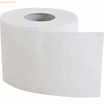 8 x HygoStar Toilettenpapier Kleinrolle RC 2-lagig 11,5x9,6cm weiß VE= von HygoStar