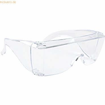 10 x Hygostar Allzweckschutzbrille für Brillenträger universal transpa von Hygostar