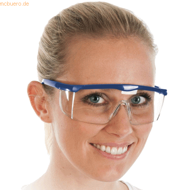 10 x Hygostar Allzweckschutzbrille verstellbar transparent von Hygostar