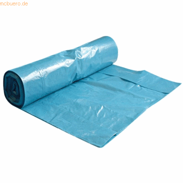 Hygostar LDPE-Abfallsack 120l 33my Rolle VE=25 Stück blau von Hygostar