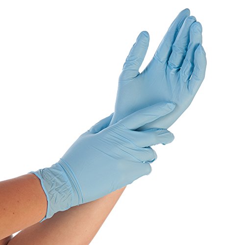 HYGOSTAR - franz mensch 27001 Nitril-Handschuh "SAFE PREMIUM", XL, blau von Hygostar