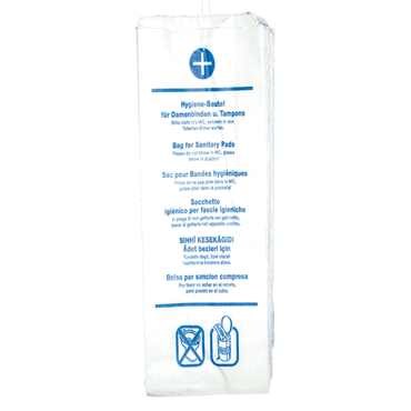 Hygostar Hygienebeutel Papier - 10x 100 Stück von Hygostar