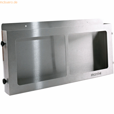 Hygostar Spenderhalter für Einweg-Handschuhe 4-er Edelstahl 50x5x25,5 Hygostar Spenderhalter für Einweg-Handschuhe 4-er Edelstahl 50x5x25,5 von Hygostar
