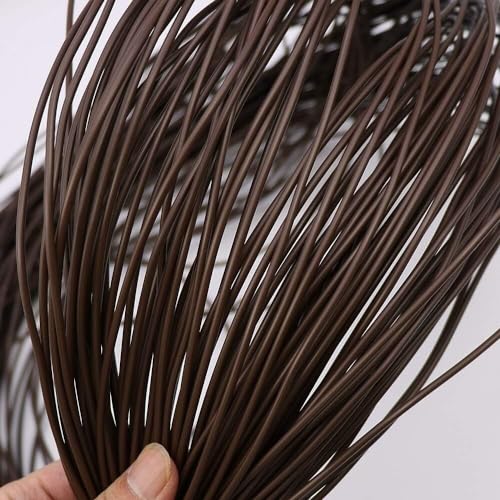 HynJGih Synthetisches Rattan Kunststoff-Rattan-Wicker-Reparaturset, 2,5 mm Breite, rundes Rattan, 500 g PE-Rattan-Webmaterial, Synthetisches Kunststoff-Rattan HynJGih Synthetisches Rattan Kunststoff-Rattan-Wicker-Reparaturset, 2,5 mm Breite, rundes Rattan, 500 g PE-Rattan-Webmaterial, Synthetisches Kunststoff-Rattan von HynJGih