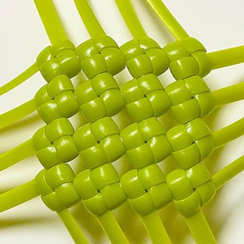 HynJGih Synthetisches Rattan Synthetisches Rattan-Webmaterial, 500 g, 5 mm, Kunststoff-Rattan-Reparaturmaterial, handgewebtes DIY-Material(F) von HynJGih