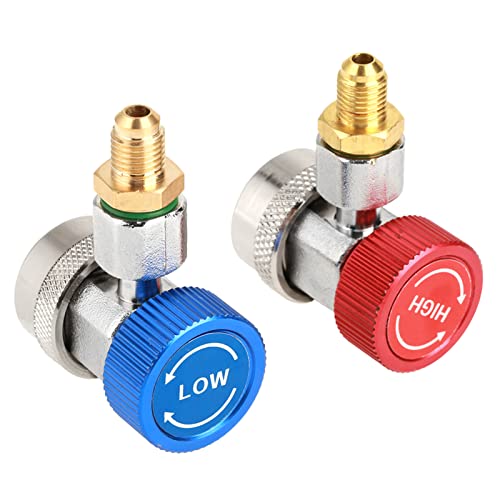 AC R134A Schnellkupplungen, 2 Umbauten Low High Set Port Adapter Kupplungen für die Klimaanlage andere Anhänge AC R134A Schnellkupplungen, 2 Umbauten Low High Set Port Adapter Kupplungen für die Klimaanlage andere Anhänge von Hyuduo