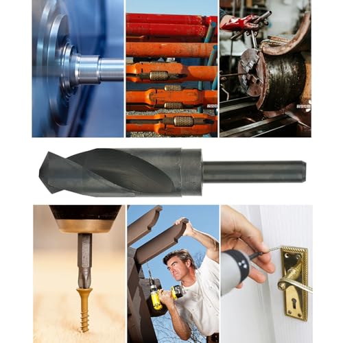 Bohrerbitset - Haltbare Hochgeschwindigkeitsstahlbohrbits für Effizientes Bohren - Geeignet für Dünne Metall, Holz, Kunststoffe 4 Größen für Fachkräfte (28mm) von Hyuduo