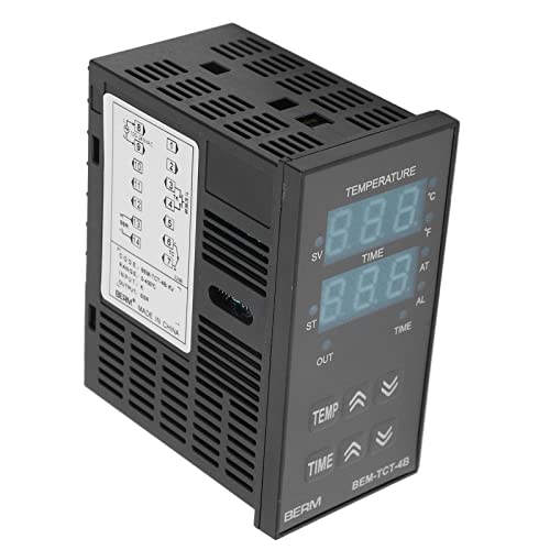 Digitalanzeige Transferpressen-Temperaturregler-Kit PID-Regelungsthermostat für Transferpressen 100-240 V， für Kfz-Systeme von Hyuduo