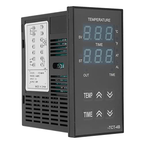 Digitalanzeige Transferpressen-Temperaturregler-Kit PID-Regelungsthermostat für Transferpressen 100-240 V, für Kfz-Systeme Digitalanzeige Transferpressen-Temperaturregler-Kit PID-Regelungsthermostat für Transferpressen 100-240 V, für Kfz-Systeme von Hyuduo