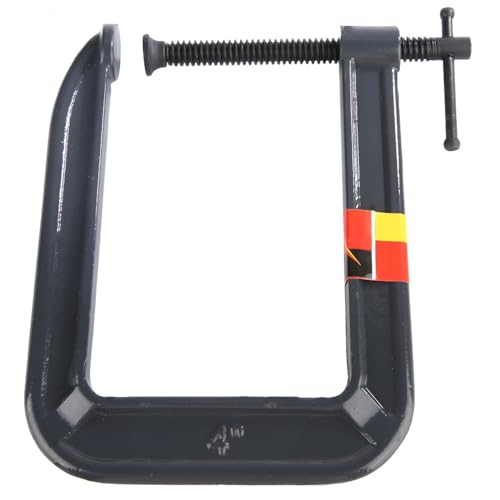 Heavy Duty Deep Throat C-Zwinge Stahl Deep Reach C-Schraubzwinge Backenöffnung DIY Carpentry Clamping Device(100,185mm) G-Clip/C-Clip von Hyuduo