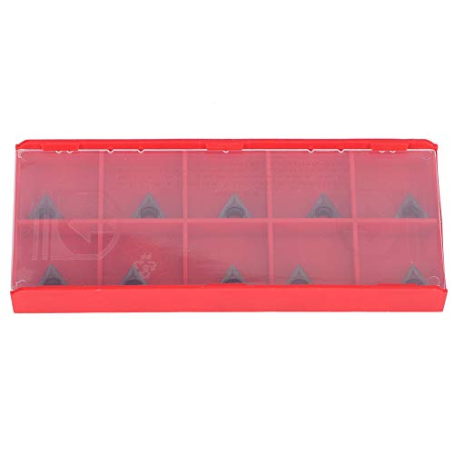 Hyuduo 10Pcs Hartmetall Wendeeinsätze, TCMT110204 VP15TF CNC Drehmaschineneinsätze zum Drehen von Drehmaschinen Hyuduo 10Pcs Hartmetall Wendeeinsätze, TCMT110204 VP15TF CNC Drehmaschineneinsätze zum Drehen von Drehmaschinen von Hyuduo