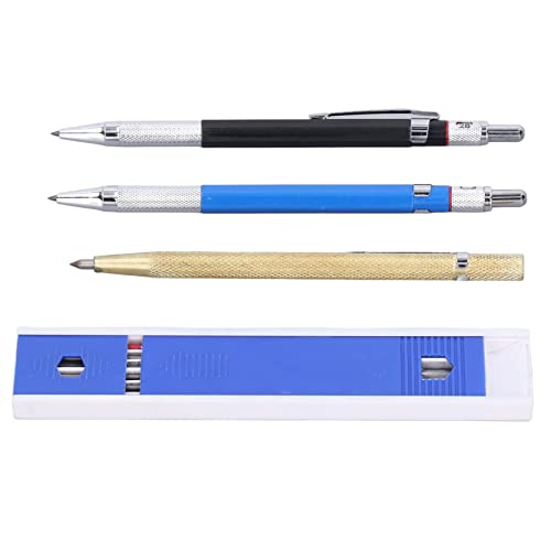 Hyuduo 12pcs Nachfüllung, Breites Dienstprogramm, Marker Bleistift -Legierungs -Nib Stift für Holzbearbeitung, Einfach Mithilfe von Smart Design, 3 X Carpenter Bleistift, 12 X Nachfüllung, Wolfram Hyuduo 12pcs Nachfüllung, Breites Dienstprogramm, Marker Bleistift -Legierungs -Nib Stift für Holzbearbeitung, Einfach Mithilfe von Smart Design, 3 X Carpenter Bleistift, 12 X Nachfüllung, Wolfram von Hyuduo