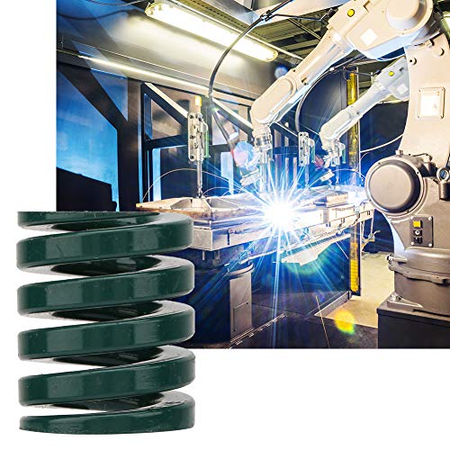 Hyuduo 25 Mm OD 2PCS-Sterblichkeitsfeder, Grüne Druckkompressionsfeder für Würfelmaschinen, Metallstempel und Kunststoff mit Guter Leistung, die in Automobilfeldern Verwendet Wird (Th25*50 mm) von Hyuduo
