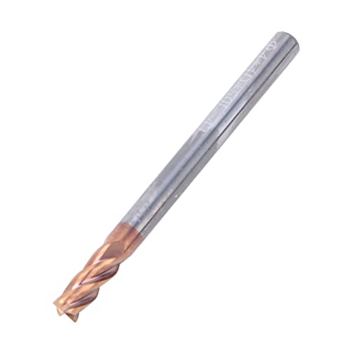 Hyuduo 4 Mm 4 Nanoflöten -Tungstten -Stahl für die Cuté für Einen Hocheffizienten Schnitt, das an das CNC Bearbeitungszentrum Angepasst Ist (5PCS) von Hyuduo