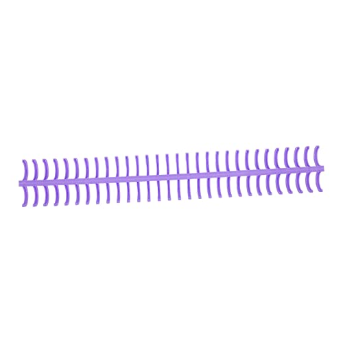 Hyuduo Bindungsspirale, 10pcs 16 Mm Durchmesser 30 Löcher Kunststoffstacheln, 130 Blechkapazität für Bindungspapier, Leicht zu öffnen und zu Schließen, Leicht zu Schneiden (PURPLE) von Hyuduo