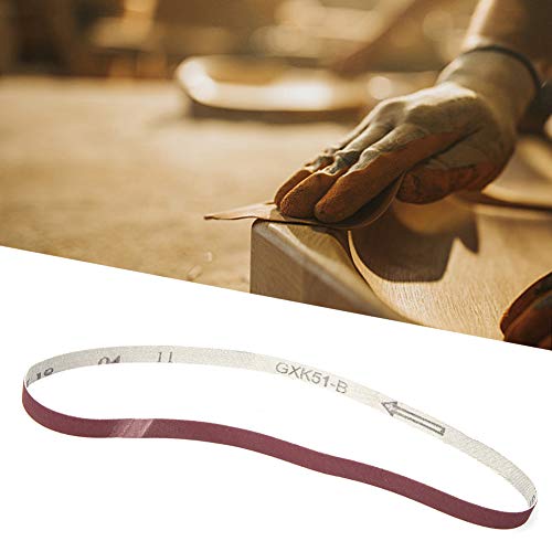 Hyuduo Hochwertige 10 -pcs -Schleifengürtel Aluminiumoxid Sandpapierschleifer Schleifband 533 X 9 Mm Ideal für Möbelpolieren (240#) von Hyuduo