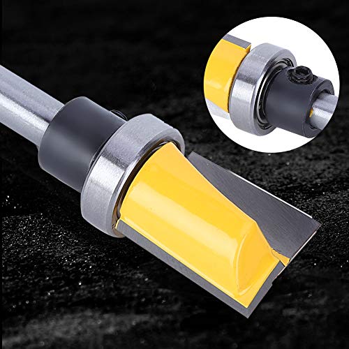Hyuduo Holzschneidrouter -Bit mit Hoher Schnitteffizienz und Exquisiter Herstellung Zum Reinigen des Unteren Bits, Zementierten Schnitts, 6x5 / 8x20.5 Hyuduo Holzschneidrouter -Bit mit Hoher Schnitteffizienz und Exquisiter Herstellung Zum Reinigen des Unteren Bits, Zementierten Schnitts, 6x5 / 8x20.5 von Hyuduo