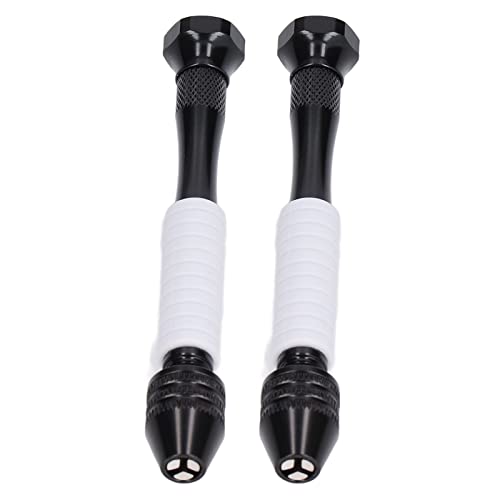 Hyuduo Mini Handheld Bohrmaschine Bit Chuck Nicht-Rutsch Tragbare Hand-Bohrer mit Einstellbarem Chuck für Einfache Klemme 2PCs für -Projekte Hyuduo Mini Handheld Bohrmaschine Bit Chuck Nicht-Rutsch Tragbare Hand-Bohrer mit Einstellbarem Chuck für Einfache Klemme 2PCs für -Projekte von Hyuduo