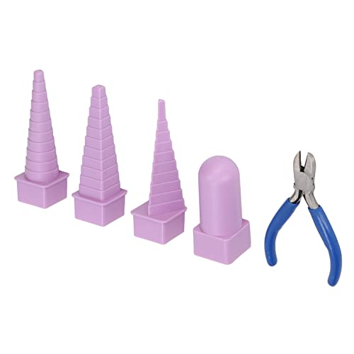 Hyuduo Schmuck Morder Practical Draht Wraping Tool für -Enthusiasten mit 5 -pcs Set Drahtmordrel für Schmuckherstellung, Runde Ovale Dreiecksquadratzange für das Handwerk Hyuduo Schmuck Morder Practical Draht Wraping Tool für -Enthusiasten mit 5 -pcs Set Drahtmordrel für Schmuckherstellung, Runde Ovale Dreiecksquadratzange für das Handwerk von Hyuduo