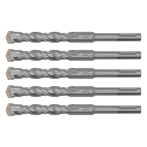 Hyuduo Selbstzentrierende Carbid -Spitze -Aufprallbohrer 160 Mm 2 Flöte Hammerbohrer 5 Stcs für Bohrsteine Beton Beton (15 mm) von Hyuduo