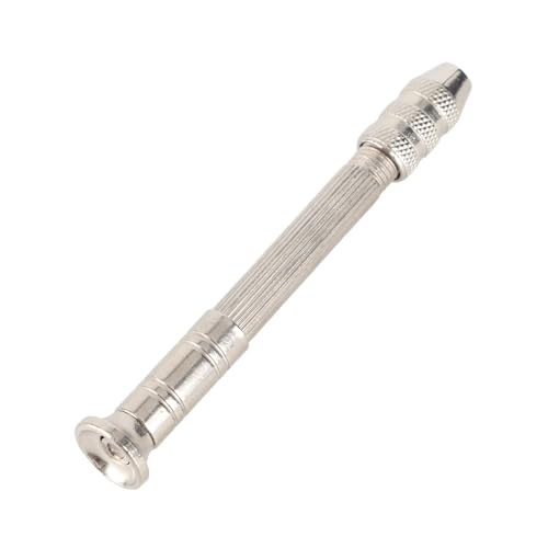 Langlebige Hand - -Bohrer mit 10 HHS Bohrer Silberfarbe Hand für PCB Uhrenreparatur, Handwerk Funktionieren Geeignetes Werkzeug für Präzisionsbohrungen, Modell, Schmuckhersteller Langlebige Hand - -Bohrer mit 10 HHS Bohrer Silberfarbe Hand für PCB Uhrenreparatur, Handwerk Funktionieren Geeignetes Werkzeug für Präzisionsbohrungen, Modell, Schmuckhersteller von Hyuduo