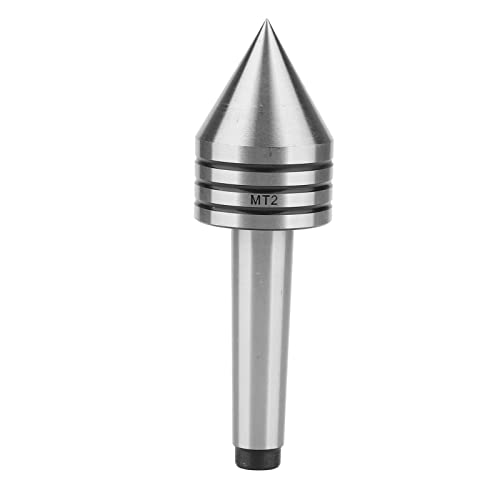 MT2 HSS Tailstock Live Center, Präzisionsbearbeitung, Stabiler Lauf, Ersatz, Starke Unterstützung für Werkstücke MT2 HSS Tailstock Live Center, Präzisionsbearbeitung, Stabiler Lauf, Ersatz, Starke Unterstützung für Werkstücke von Hyuduo