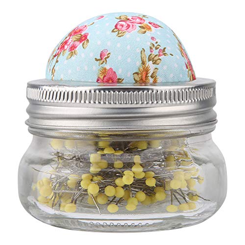 Nähnadelkissen Glasflasche Runde Perle Großkopfnadeln Halter Nähzubehör Weiches Baumwollgewebe Nadelkissen DIY Sewing Kit Weihnachtsgeschenke Nähnadelkissen Glasflasche Runde Perle Großkopfnadeln Halter Nähzubehör Weiches Baumwollgewebe Nadelkissen DIY Sewing Kit Weihnachtsgeschenke von Hyuduo
