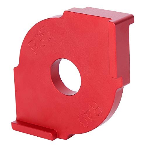 R35 - R40 Abgerundete Eckschablone Handlegierter Kantenschneider aus Aluminiumlegierung, Filetwerkzeuge R35 - R40 von Hyuduo