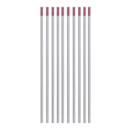 Schweißwolframelektrode, 10pcs Set TIG Schweißwolfram -Elektroden Burr Stallbogen für Argon -Lichtbogenschweißzubehör, TIG -Schweißausrüstung von Hyuduo