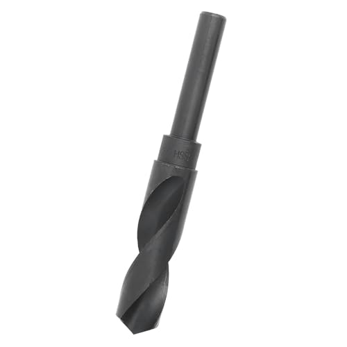 Spiralbohrer, Fräser, 1/2 Spiralbohrer Reduziert, Spiralbohrer Kurze Bohrer Schaft HSS-Fräser, Jobber-Bohrer (21mm) von Hyuduo