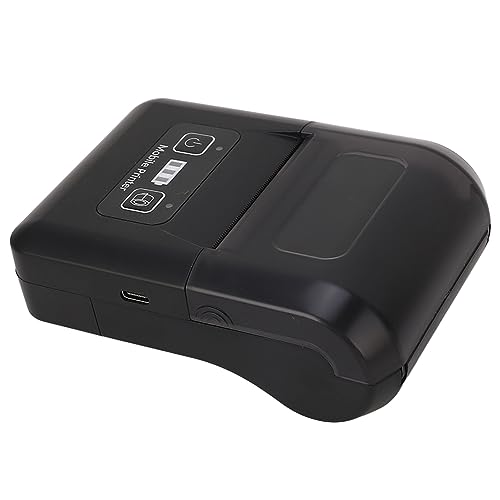 Tragbarer Thermodrucker 58 Mm mit Integriertem Akku, Handdruckgerät für Quittungsetiketten, 180 Mm/s Druckgeschwindigkeit Tragbarer Thermodrucker 58 Mm mit Integriertem Akku, Handdruckgerät für Quittungsetiketten, 180 Mm/s Druckgeschwindigkeit von Hyuduo