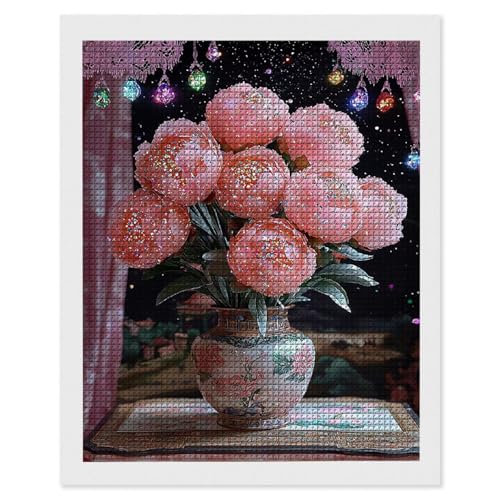 Diamond Painting Blütenblüten, 5D Diamant Painting Bilder, DIY Diamanten Malerei Erwachsene und Kinder, Gem Art Mosaikherstellung Bastelset für Weihnachts Haus Wand Dekoration Geschenke 50x70 cm e-553 Diamond Painting Blütenblüten, 5D Diamant Painting Bilder, DIY Diamanten Malerei Erwachsene und Kinder, Gem Art Mosaikherstellung Bastelset für Weihnachts Haus Wand Dekoration Geschenke 50x70 cm e-553 von Hyupuanj