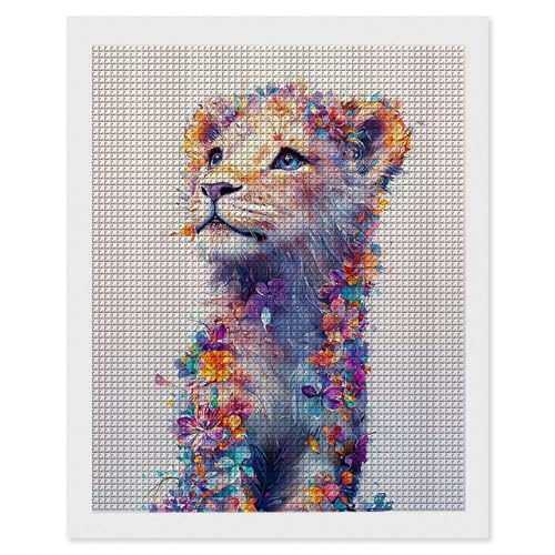 Diamond Painting Erwachsene Der Löwe, 5D Diamant Painting Bilder, DIY Diamanten Stickerei Mosaikherstellung Bastelset Geeignet Als Geschenk, Zur Entspannung und Als Home Wanddekorationen 30x40cm r-682 Diamond Painting Erwachsene Der Löwe, 5D Diamant Painting Bilder, DIY Diamanten Stickerei Mosaikherstellung Bastelset Geeignet Als Geschenk, Zur Entspannung und Als Home Wanddekorationen 30x40cm r-682 von Hyupuanj