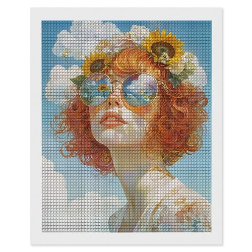Diamond Painting Erwachsene Frau Himmel, 5D Diamant Painting Bilder, DIY Diamanten Stickerei Mosaikherstellung Bastelset Geeignet Als Geschenk, Entspannung und Als Home Wanddekorationen 30x40cm r-606 Diamond Painting Erwachsene Frau Himmel, 5D Diamant Painting Bilder, DIY Diamanten Stickerei Mosaikherstellung Bastelset Geeignet Als Geschenk, Entspannung und Als Home Wanddekorationen 30x40cm r-606 von Hyupuanj