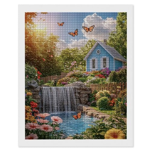 Diamond Painting Erwachsene Haus Aussicht, 5D Diamant Painting Bilder, DIY Diamanten Stickerei Mosaikherstellung Bastelset Geeignet Als Geschenk, Entspannung und Als Home Wanddekorationen 20x30cm r554 Diamond Painting Erwachsene Haus Aussicht, 5D Diamant Painting Bilder, DIY Diamanten Stickerei Mosaikherstellung Bastelset Geeignet Als Geschenk, Entspannung und Als Home Wanddekorationen 20x30cm r554 von Hyupuanj