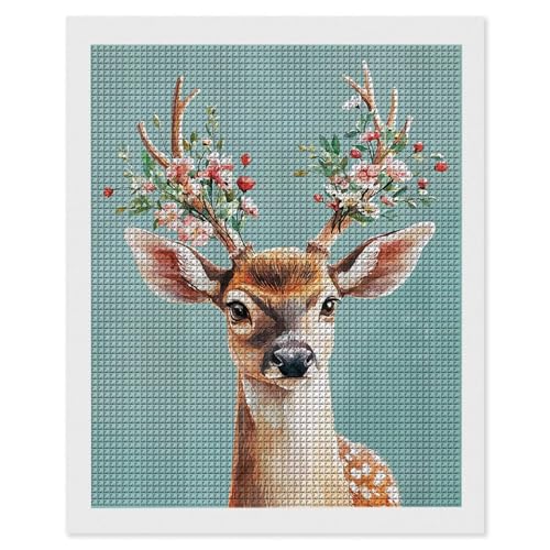 Diamond Painting Erwachsene Hirsch, 5D Diamant Painting Bilder, DIY Diamanten Stickerei Mosaikherstellung Bastelset Geeignet Als Geschenk, Zur Entspannung und Als Home Wanddekorationen 80x110cm r-538 Diamond Painting Erwachsene Hirsch, 5D Diamant Painting Bilder, DIY Diamanten Stickerei Mosaikherstellung Bastelset Geeignet Als Geschenk, Zur Entspannung und Als Home Wanddekorationen 80x110cm r-538 von Hyupuanj