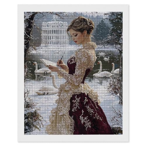 Diamond Painting Erwachsene Schöne Frauen, 5D Diamant Painting Bilder, DIY Diamanten Stickerei Mosaikherstellung Bastelset Geeignet Als Geschenk, Entspannung und Als Home Wanddekorationen 40x50cm r526 Diamond Painting Erwachsene Schöne Frauen, 5D Diamant Painting Bilder, DIY Diamanten Stickerei Mosaikherstellung Bastelset Geeignet Als Geschenk, Entspannung und Als Home Wanddekorationen 40x50cm r526 von Hyupuanj