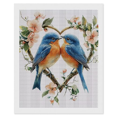 Diamond Painting Erwachsene Vogel Liebe, 5D Diamant Painting Bilder, DIY Diamanten Stickerei Mosaikherstellung Bastelset Geeignet Als Geschenk, Entspannung und Als Home Wanddekorationen 80x110cm r-559 Diamond Painting Erwachsene Vogel Liebe, 5D Diamant Painting Bilder, DIY Diamanten Stickerei Mosaikherstellung Bastelset Geeignet Als Geschenk, Entspannung und Als Home Wanddekorationen 80x110cm r-559 von Hyupuanj
