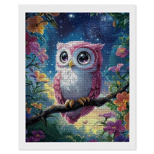Diamond Painting Eule Sternenhimmel, 5D Diamant Painting Bilder, DIY Diamanten Malerei Erwachsene und Kinder, Gem Art Mosaikherstellung Bastelset für Haus Wand Dekoration Geschenke 30x40 cm e-492 Diamond Painting Eule Sternenhimmel, 5D Diamant Painting Bilder, DIY Diamanten Malerei Erwachsene und Kinder, Gem Art Mosaikherstellung Bastelset für Haus Wand Dekoration Geschenke 30x40 cm e-492 von Hyupuanj