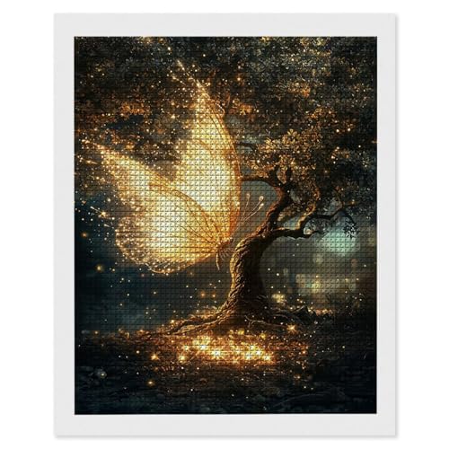 Diamond Painting Fantasy Schmetterlinge, 5D Diamant Painting Bilder, DIY Diamanten Malerei Erwachsene und Kinder, Gem Art Mosaikherstellung Bastelset für Haus Wand Dekoration Geschenke 80x110 cm e-532 Diamond Painting Fantasy Schmetterlinge, 5D Diamant Painting Bilder, DIY Diamanten Malerei Erwachsene und Kinder, Gem Art Mosaikherstellung Bastelset für Haus Wand Dekoration Geschenke 80x110 cm e-532 von Hyupuanj
