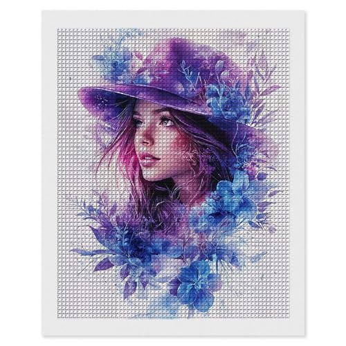 Diamond Painting Frau Blumen, 5D Diamant Painting Bilder, DIY Diamanten Malerei Erwachsene und Kinder, Gem Art Mosaikherstellung Bastelset für Weihnachts Haus Wand Dekoration Geschenke 30x40 cm e-601 Diamond Painting Frau Blumen, 5D Diamant Painting Bilder, DIY Diamanten Malerei Erwachsene und Kinder, Gem Art Mosaikherstellung Bastelset für Weihnachts Haus Wand Dekoration Geschenke 30x40 cm e-601 von Hyupuanj