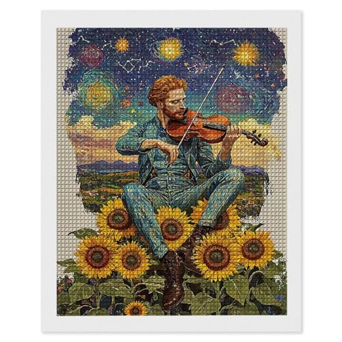 Diamond Painting Männer Sonnenblumen, 5D Diamant Painting Bilder, DIY Diamanten Malerei Erwachsene und Kinder, Gem Art Mosaikherstellung Bastelset für Haus Wand Dekoration Geschenke 90x120 cm e-556 Diamond Painting Männer Sonnenblumen, 5D Diamant Painting Bilder, DIY Diamanten Malerei Erwachsene und Kinder, Gem Art Mosaikherstellung Bastelset für Haus Wand Dekoration Geschenke 90x120 cm e-556 von Hyupuanj