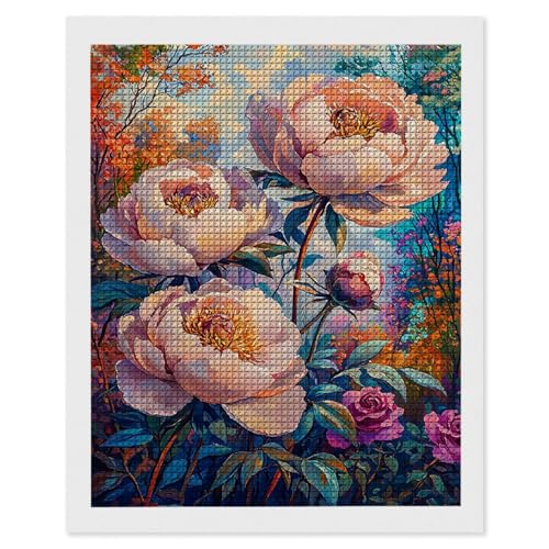 Diamond Painting Peonienblumen, 5D Diamant Painting Bilder, DIY Diamanten Malerei Erwachsene und Kinder, Gem Art Mosaikherstellung Bastelset für Weihnachts Haus Wand Dekoration Geschenke 80x110cm e549 Diamond Painting Peonienblumen, 5D Diamant Painting Bilder, DIY Diamanten Malerei Erwachsene und Kinder, Gem Art Mosaikherstellung Bastelset für Weihnachts Haus Wand Dekoration Geschenke 80x110cm e549 von Hyupuanj